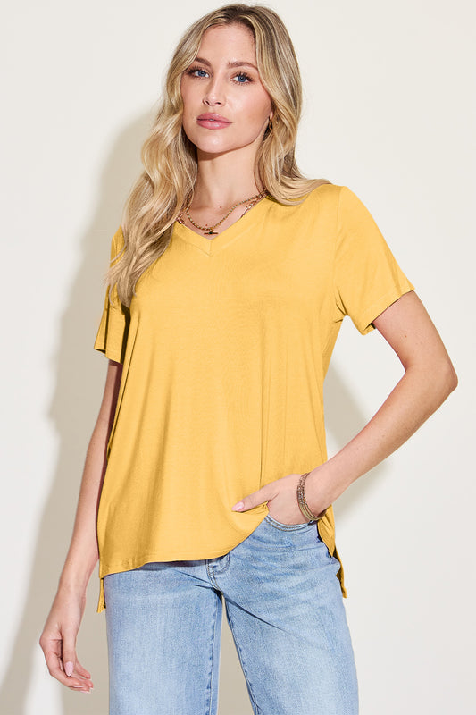 Luxe Lullaby Bamboo High-Low T-Shirt