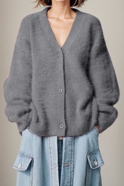 Caterpillar's Cocoon Button Up Oversize Cardigan